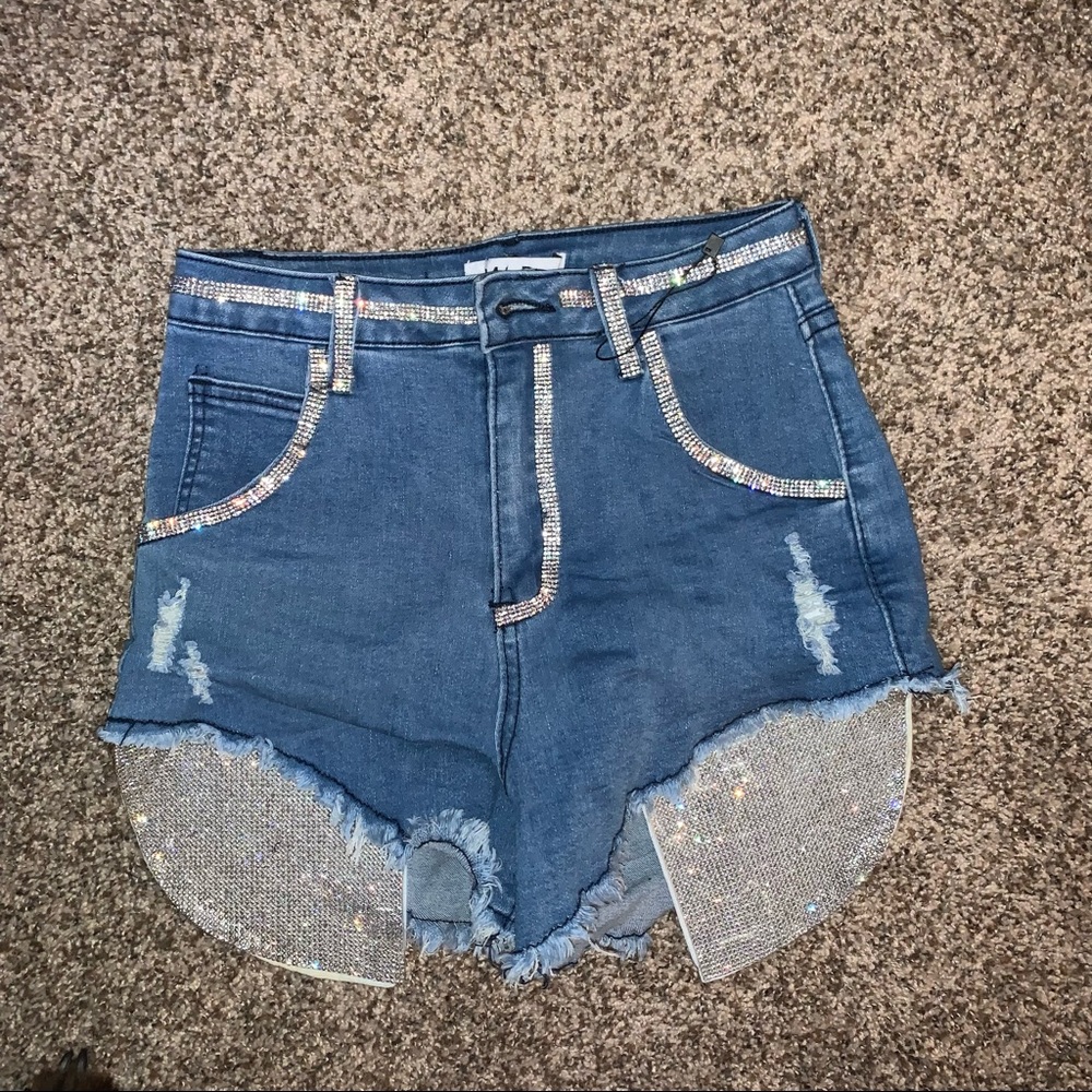 Sparkly Denim with Rhinestones 💖